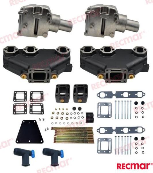 EXHAUST KIT MCM 1984-2002 GM 262 V6 WET+